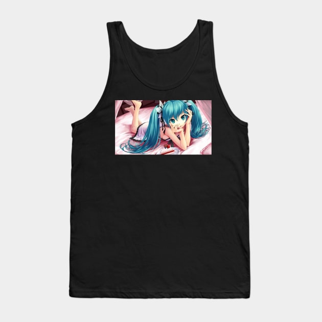 Beautiful anime Tank Top by endi318